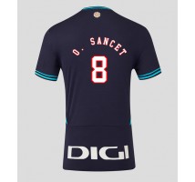 Athletic Bilbao Oihan Sancet #8 Koszulka Wyjazdowa 2025-26 Krótki Rękaw